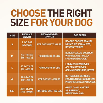 Wildfang® Briar Wood Chewing Root, Large - Splinter Free Wood Dog Chew Toys for Aggressive Chewer, Odorless Natural Teething Toys Dogs Dental Health, Healthy Gums (for Dogs 55-99 lbs), Pack of 3