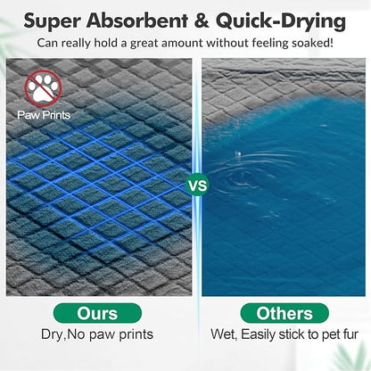Upgraded Charcoal Puppy Pads, Thicken XXL 36’’x36’’ Pee Pads for Dogs, Super Absorbent Up to 12Cup, Odor Control & Leak Proof Dog Training Pads for Surgery, Older,Puppy, 45 Counts