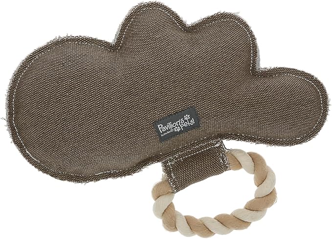 Pavilion Gift Company - Howdy - Canvas Rope Dog Toy Cowboy Hat Western Tug of War Puppy K9 Doggy Lover Parent Gift