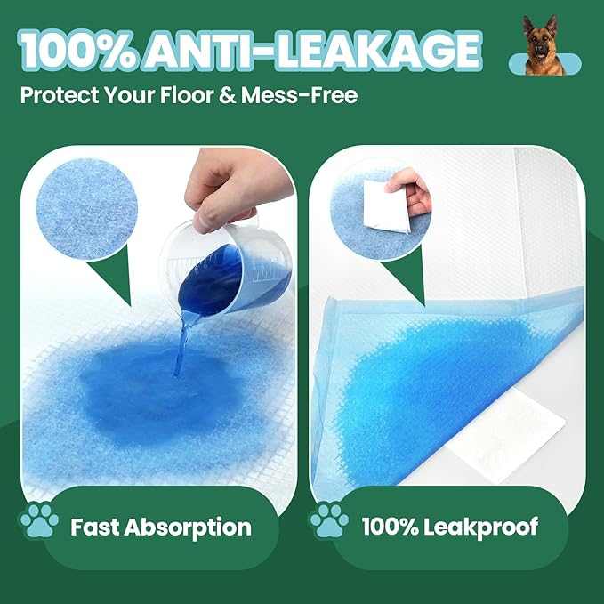 IMMCUTE Great Value Puppy Pads 30"x36", 50 Pack Pee Pads for Dogs XXL, Thicken Dog Pee Pads Extra Large for Potty Training, Disposable Leak-Proof & Absorbent Doggie Pads