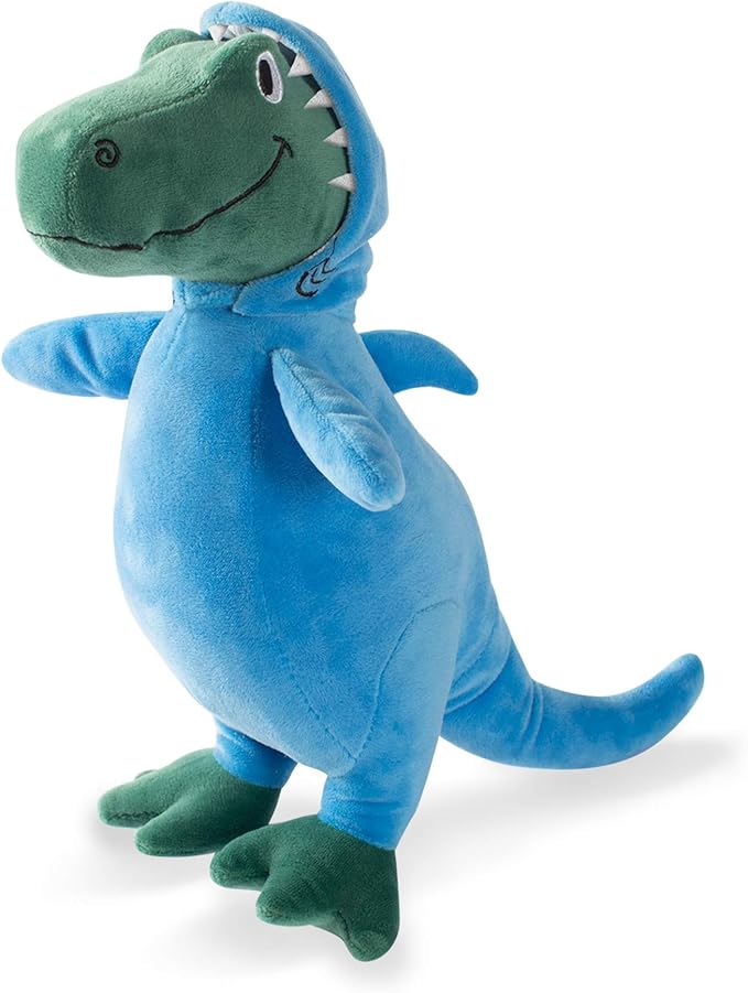 Fringe Studio Dog Plush Pet Toy with Squeaker, Feelin’ Jawsome! (289626) for All Breed Sizes, Medium, Multicolor