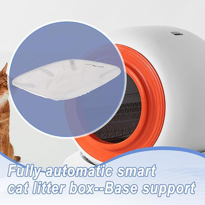Cat Accessories Cat Litter Tray Self Cleaning Easy Installation Collects Waste Parts Replaces for, Base