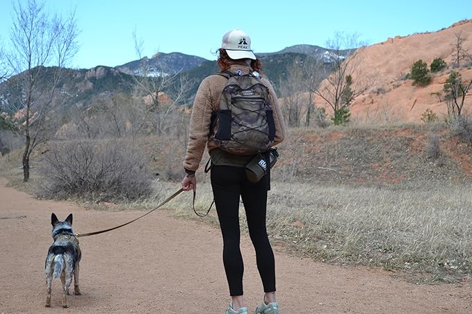 Peak by Ray Allen Trail Belt, Hands-Free Dog Walking (MultiCam, Small)