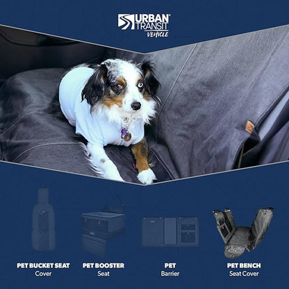 URBANTRANSIT Pet Seat Cover for Your Back Seat and Durable Dog Car Hammock, Protects Your Car's Interior from Pets, Children & Spills - Measures 53" X 41.5" to Fit Most Vehicles