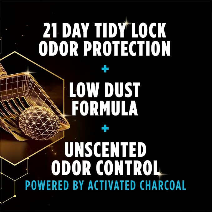 Purina Tidy Cats Performance Plus Power Clump Unscented Multi Cat Clumping Cat Litter - 22 lb. Box