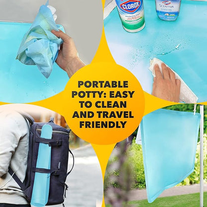 TidyFriend 2 Pack Dog Pee Pad Holder Tray - Fits Up to 24” x 24” Pee Pad Holder for Dogs - Stable Grip, Raised Edges, Quick-Wipe Silicone Surface Dog Pad Holder for Indoor (Sky Blue)