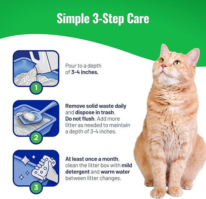 Cat's Pride Max Power: UltraClean Low Tracking Multi-Cat Clumping Litter - Keeps Paws & Home Clean - Up to 10 Days of Powerful Odor Control - 99% Dust Free - Unscented, 15 Pounds