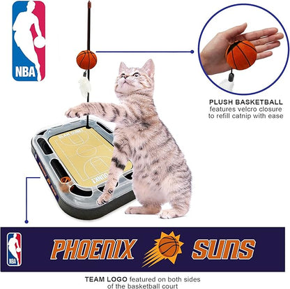 Pets First Phoenix Suns Basketball Cat Scratcher Toy 14 x 11