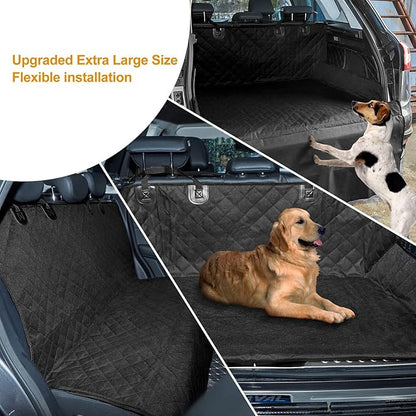 ANOSOSPECIAL Dog Car Seat Cover for Back Seat Cover for Kids,Non Stick Fur Rear Seat Protector for Pet,Nonslip Waterproof Durable Universal Fit Interior Backseat Covers for Auto Van SUV