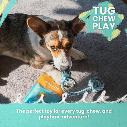 Snugarooz Lil Baby Rope Dog Toy – Durable and Compact Design - Perfect for Small Breeds and Tough Chewers - Ideal for Tugging and Chewing Fun