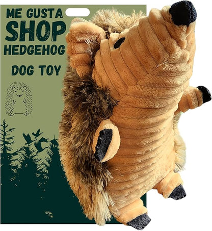 Hedgehog Dog Toy Plush | Squeaky Plush Toy for Small | Medium & Large Dogs | Animal Pet Plush Toy Teething and Aggressive Chewers | Small and Large Dog