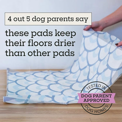 Pet Life Unlimited Smart Prints XXL Puppy Pads for Dogs, Potty Training Pee Pads, 64 Count, 30" x 36", Leak-Proof, Super Absorbent, Quick-Dry, Patterned Pads with Odor Control, Made in USA
