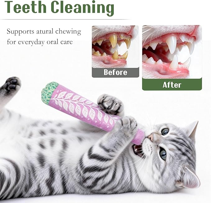 Catnip Toys for Cats, Kicker Style Cat Toys for Indoor Cats with Extra Strong Catnip, Interactive Cat Toys Set, Funny Plush Kitten Teething Toy for Cat Lovers(3 Pack)