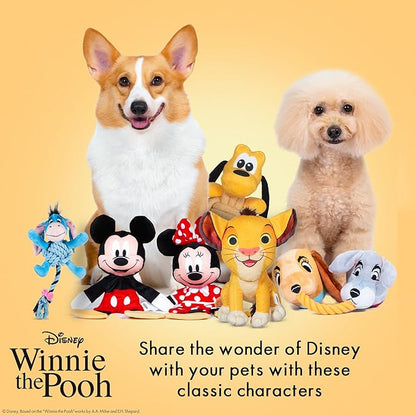 Disney for Pets Winnie The Pooh: Eeyore Rope Pet Toy Dog Toys | Rope Tug Toy for Dogs Inspired by Winnie The Pooh, 8 Inch