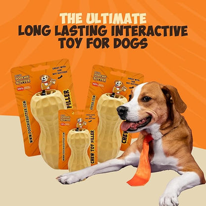 Peanut Butter Pet Toy | Dog Peanut Butter Toy Filler | Dog Chew Toy Toy Large