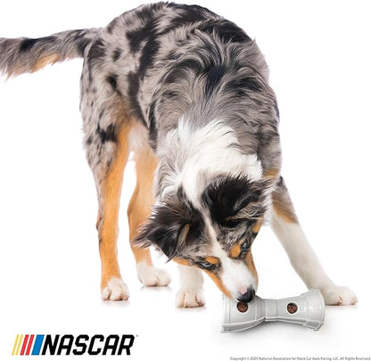 design LAB, Inc. NASCAR Official Merchandise | NASCAR Toy Trophy Treat Dispenser & Tire Chew Toy | Treat Holder Pet Toys for Dogs