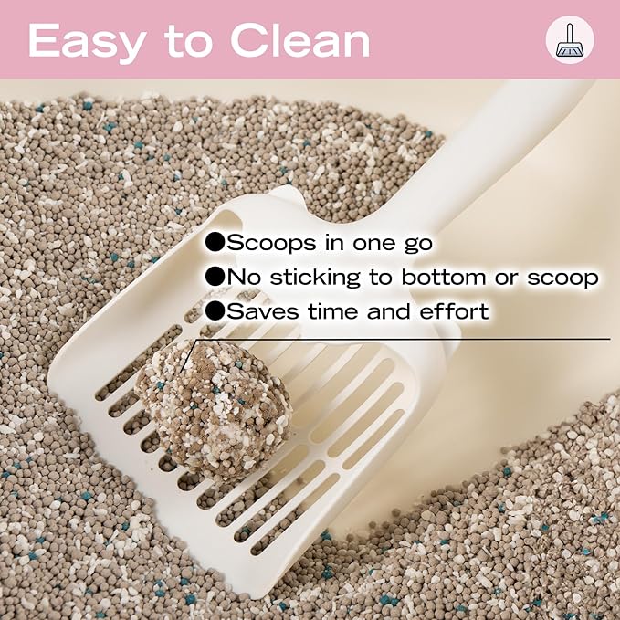 Bentonite Mix Cat Litter, Strong Clumping Litter, Odor Control, Easy Scooping, Clumps Lift Cleanly, Low Dust, Corn & Cassava Litter, 5.5 LB x 3 Bags