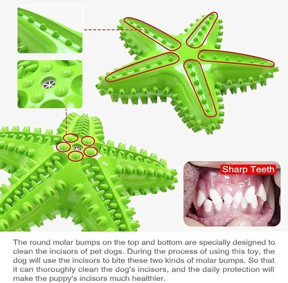 Pupix Chew Toy for Dog Aggressive Chewers Toothbrush Stick Pets Interactive Toys Tough Puppy Chew Treats for Small Medium Dogs Toy to Keep Them Busy, Green
