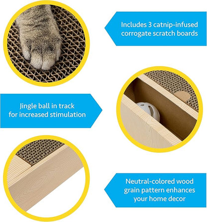 Chew King Premium Treat Dog Toy, Medium, Extremely Durable Natural Rubber Fillable Toy Collection, Frozen Feeding