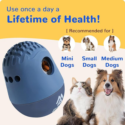 Elevon Dog Puzzle Toy, Adjustable Treat Dispenser, Interactive Enrichment Toy for Brain Stimulation, Dog Treat Toys Dog Chew Toys to Keep Them Busy, Slow Feeder - Ideal Gift for Cats and Dogs