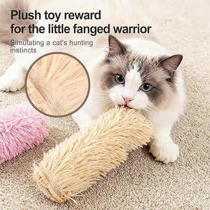 Cat Toys Pillows 6Pcs Catnip Kicker Toys for Cats Promotes Kitty Exercise