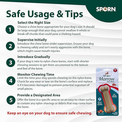 Sporn Marrow Chews Peanut Butter SM, Brown