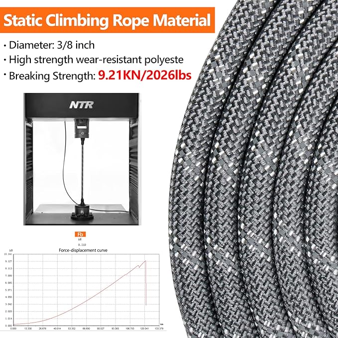 NTR Long Dog Leash, 20FT Check Cord with Swivel Lockable Hook and Comfortable Padded Handle for Reflective Dog Leash for Small Medium and Large Dogs Walking Training Hiking Camping Playing Grey
