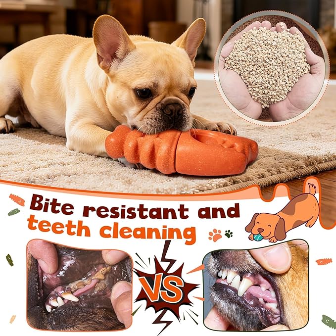 Bully Stick Holder for Aggressive Chewers,Bully Sticks Holder to Prevent Choking,Dog Toys to Keep Them Busy,Dog Chew Holder Fit 0.2-0.79IN Bully Sticks,Gift for Medium/Large Dogs