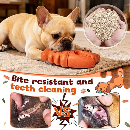 Bully Stick Holder for Aggressive Chewers,Bully Sticks Holder to Prevent Choking,Dog Toys to Keep Them Busy,Dog Chew Holder Fit 0.2-0.79IN Bully Sticks,Gift for Medium/Large Dogs