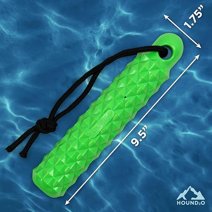 Dog Toys | Rope Bumper Floating Toy for Dogs | Green Outdoor Toy - Easy to Clean and Made from Non Toxic Materials