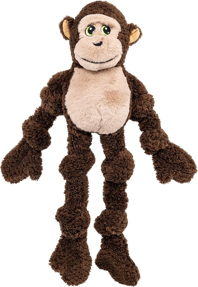 KONG Knots Oversized Dog Toy - Large/X-Large - with Inner Rope Skeleton (Monkey)