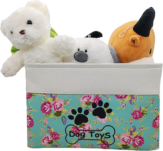 Large Collapsible Dog Toy Box for Pet Toys & Accessories