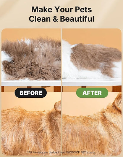 5-in-1 Cat Hair Brush, Dog Grooming Steam Comb for Long Short Haired Indoor Cats Spritz Comb for Deshedding, Detangling, Pet Brush for Kitten Rabbit Massage, with 3 Essence Liquid