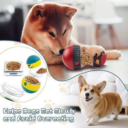 DF DUALFERV Dog Puzzles, 3 Pack Puzzle Toys for Dogs for Cognitive Enrichment and Mental Stimulation, Training Toy with Adjustable Openings, Promotes Digestive Health, Combines Feeding and Play