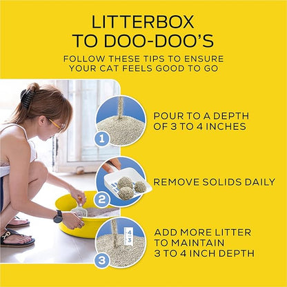 Purina Tidy Cats LightWeight Instant Action, Odor control, Multi-Cat, Clumping, 99.9 Percent Dust Free Cat Litter - 17 lb. Box