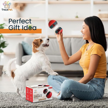 Interactive Dog Toys -Dog Puzzles for smart Dogs-Snoop Dog Toy & Enrichment Toys for Dogs–Durable Dog Treat Toys to Keep Them Busy-topple Dog Toy-Boredom Busters for Dogs