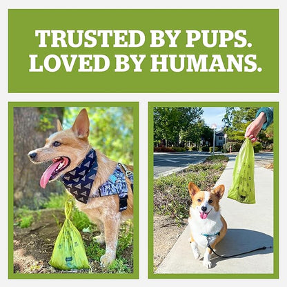 Pogi’s Dog Poop Bags – Leak-Proof & Extra Thick Pet Waste Bags (Fresh Scent, 10 Rolls, 150-Count)