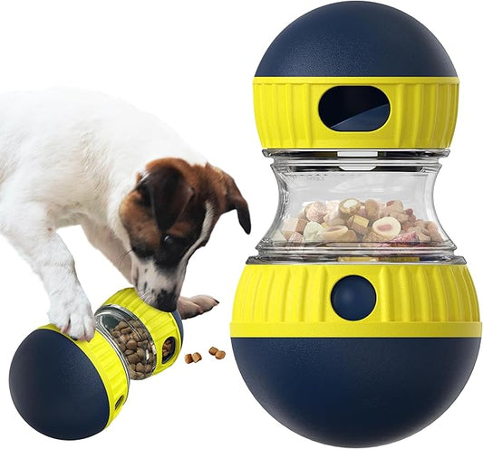 Large Size Dog Enrichment Toy for Medium/Small Dogs Treat Dispenser Ball, Puppy Food Dispensing Toys & Puzzles Slow Feeder & Mental Stimulation,Ultimate Boredom Buster
