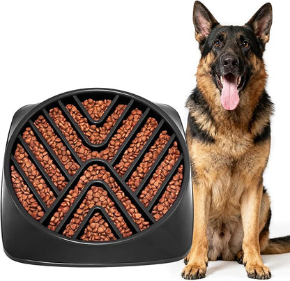 KASBAH Slow Feeder Dog Bowls Large Breed, 5 Cups Capacity for Wet & Dry Food, Puzzle Maze Bowl for Fast Eaters, Non-Slip Base, BPA Free, Helps Prevent Bloat and Aid Digestion