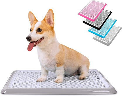 Pet Awesome Dog Potty Tray/Puppy Pee Pad Holder 25”x20” Indoor Wee Training for Small and Medium Dogs