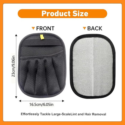 Pet Hair Removal Glove, Pet Hair Remover Gloves for Cats & Dogs Hair Remover, Magic Brush Pet Hair Removal Tool for Furniture, Couch, Car Seats, Clothing(2Pcs)