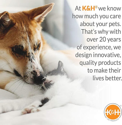 K&H Pet Products EZ Mount Quad Stack Cat Window Perch for Large Cats, Sturdy Window Hammock Bed, Steel Frame, Sturdy Suction Cups, 4 Washable Shelf Covers, Foldable - Fits 27" W X 59" H Glass Spaces