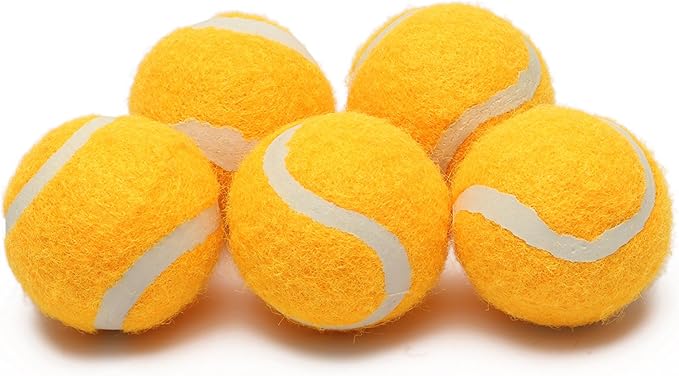 Tennis Balls for Dogs, 1.75" Ball Dog Toy for Small Launcher, Dog Balls (5 Pack)