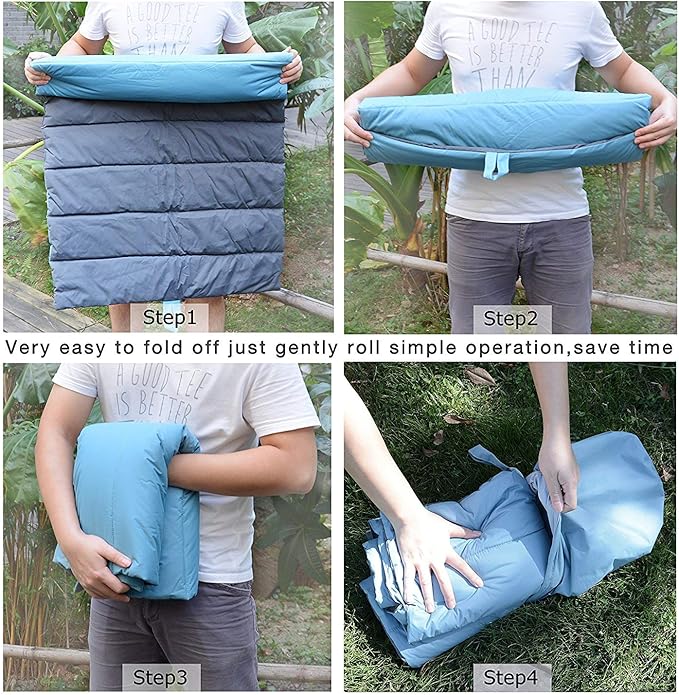 CHEERHUNTING Outdoor Dog Bed, Waterproof, Washable, Large Size, Durable, Water Resistant, Portable and Camping Travel Pet Mat 51X35