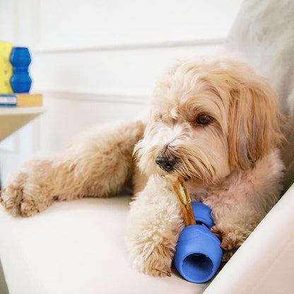 Chewise Bully Stick Holder, Improved Bully Sticks Holder, Ultimate Secure Heavy Duty, BPA-Free Safety Device to Prevent Choking, Fits Various Bully Sticks and Dog Sizes