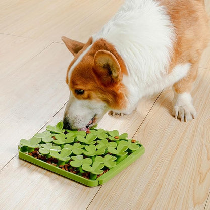 Tall Tails Clover Foraging Mat for Dogs – Slow Feeder Puzzle Mat for Easy & Engaging Feeding