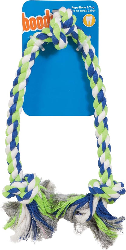 Petmate Aspen/Booda Corporation DBX50807 3-Knot Rope Tug Dog Chew Toy, X-Large