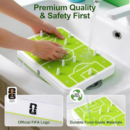 Official FIFA World Cup 2026 Edition - Interactive Cat Puzzle Feeder & Slow Feed Toy – Mental Stimulation Treat Dispenser Maze for Indoor Cats, Enrichment & Cat Food Toy, Football Fan Gift
