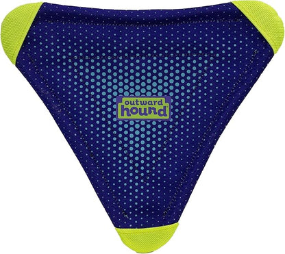 Outward Hound FlyFetch Flyer Dog Toy, Lightweight, Floats in Water, All Breeds, 10" x 11.2"