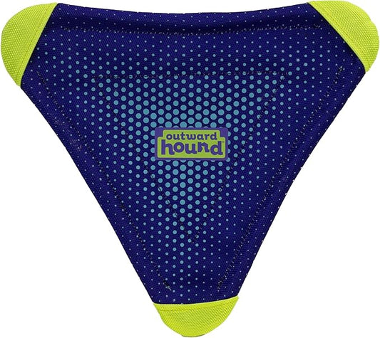 Outward Hound FlyFetch Flyer Dog Toy, Lightweight, Floats in Water, All Breeds, 10" x 11.2"